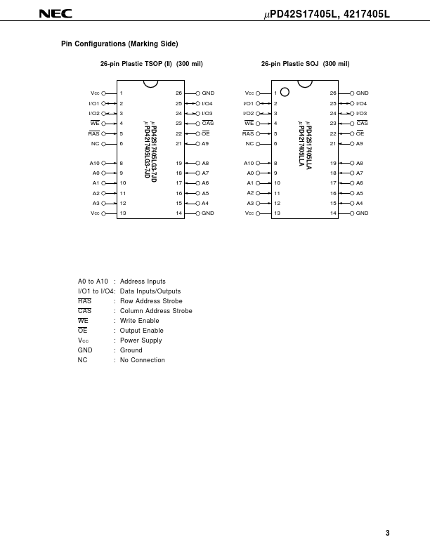 UPD42S17405LG3-A50-7JD