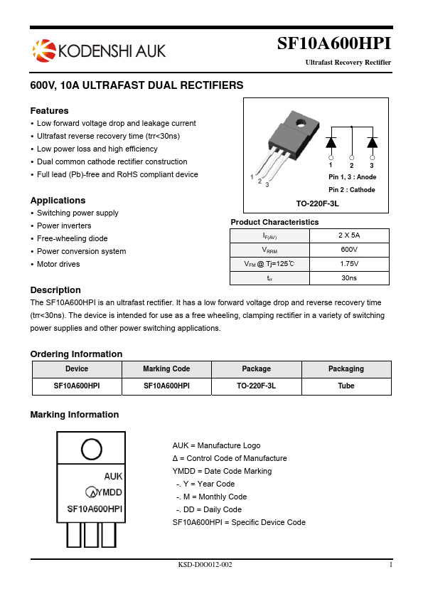 SF10A600HPI