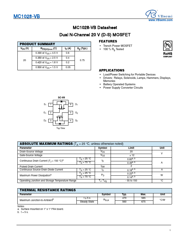 MC1028 Datasheet Preview