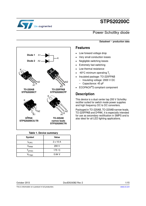 STPS20200C