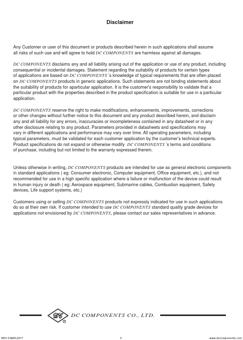 datasheet Preview Page 3