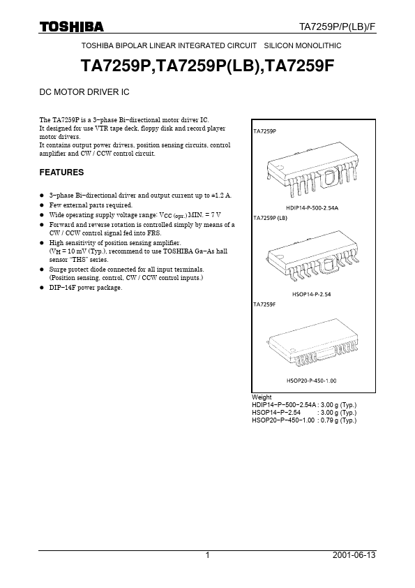 TA7259PLB