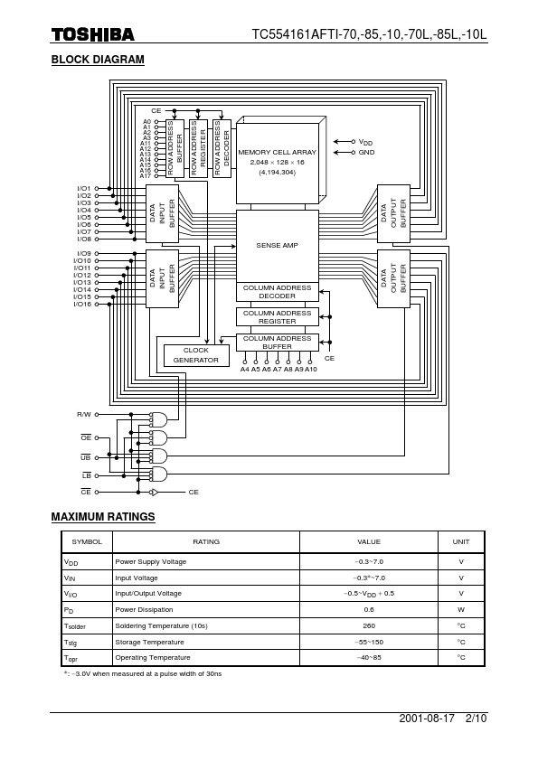 TC554161AFTI-10L