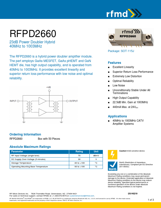RFPD2660