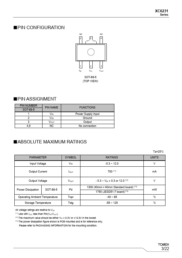 XC6231