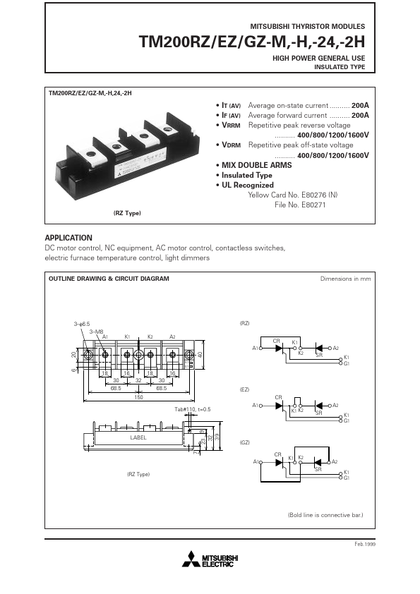 TM200GZ-H