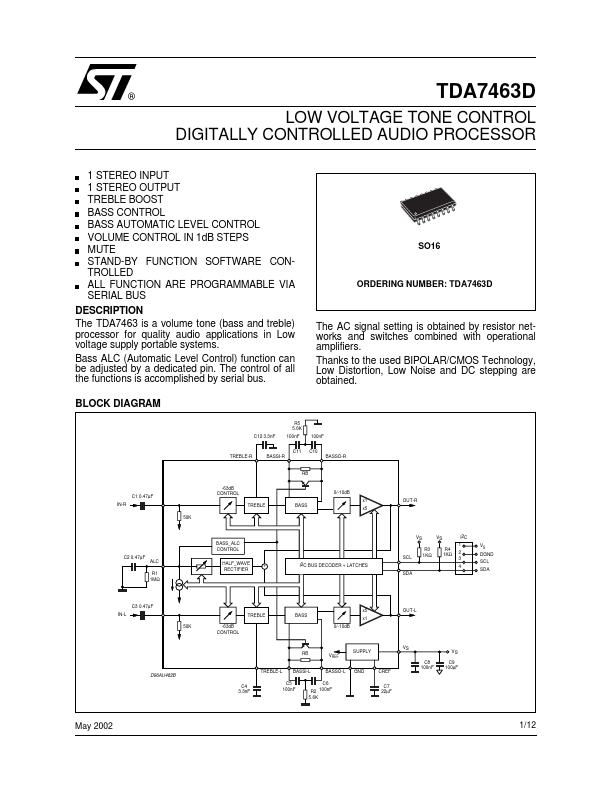 TDA7463D