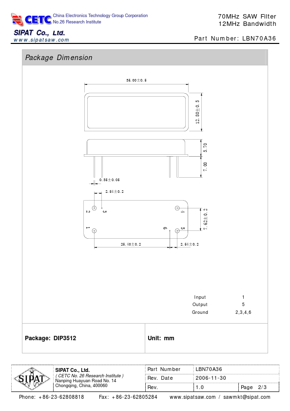 LBN70A36