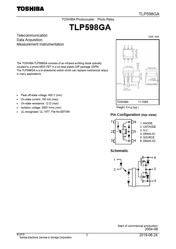 TLP598GA