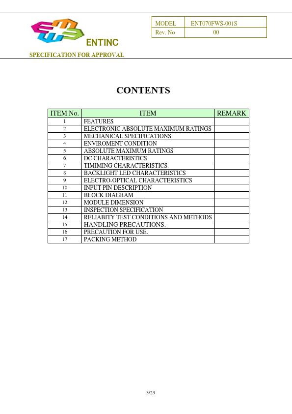 ENT070FWS-001S