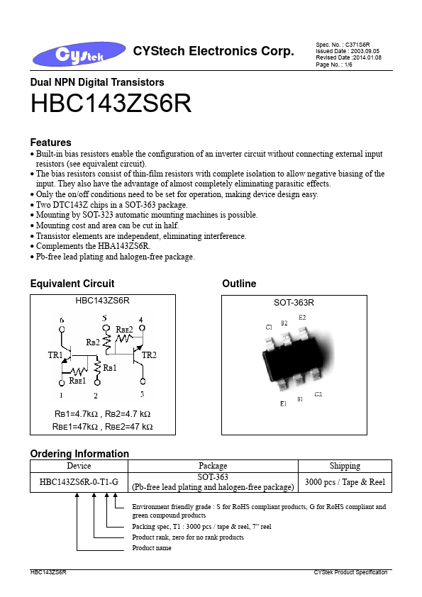 HBC143ZS6R