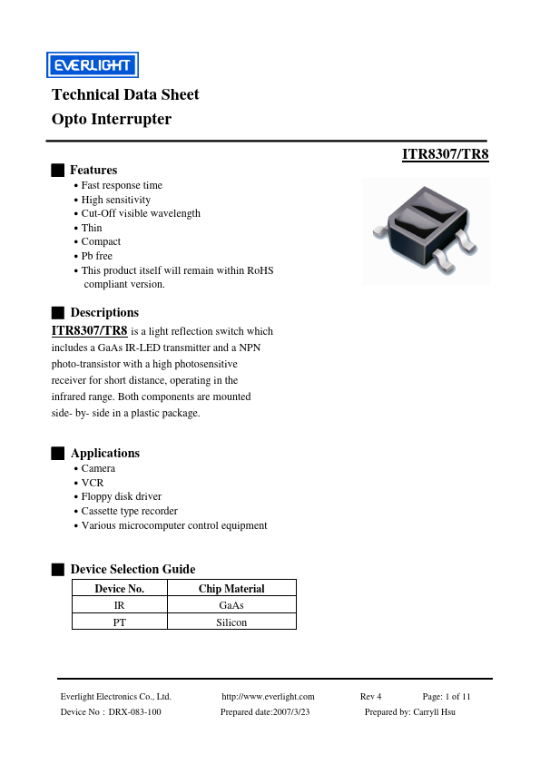 ITR8307-TR8