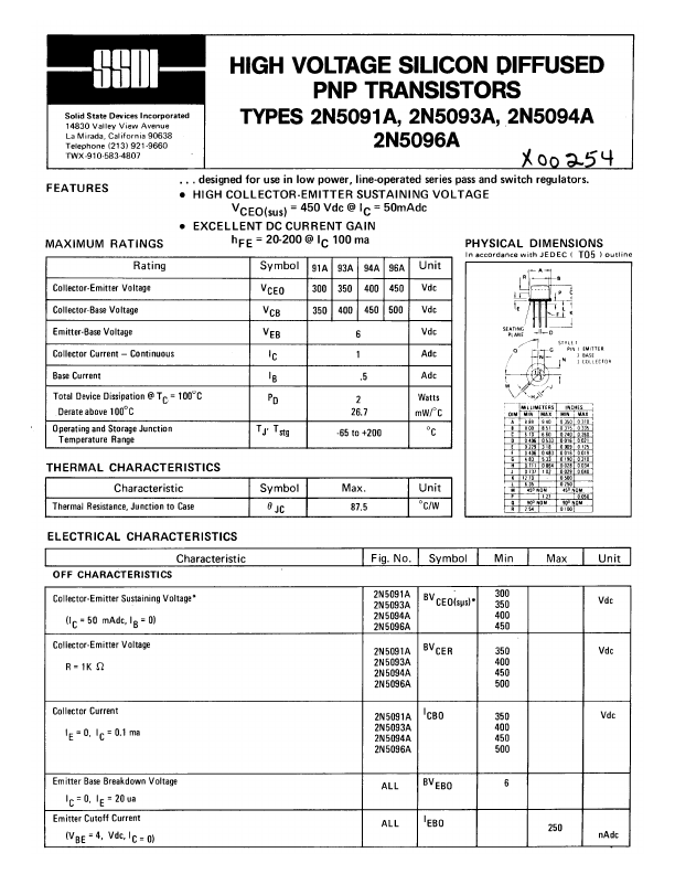 2N5093A