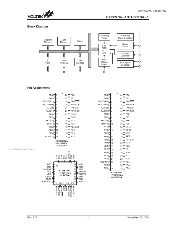 HT82K70E-L