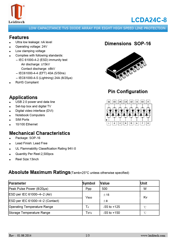 LCDA24C-8