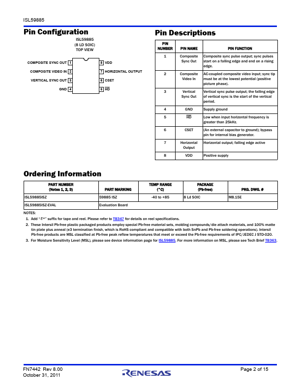 ISL59885