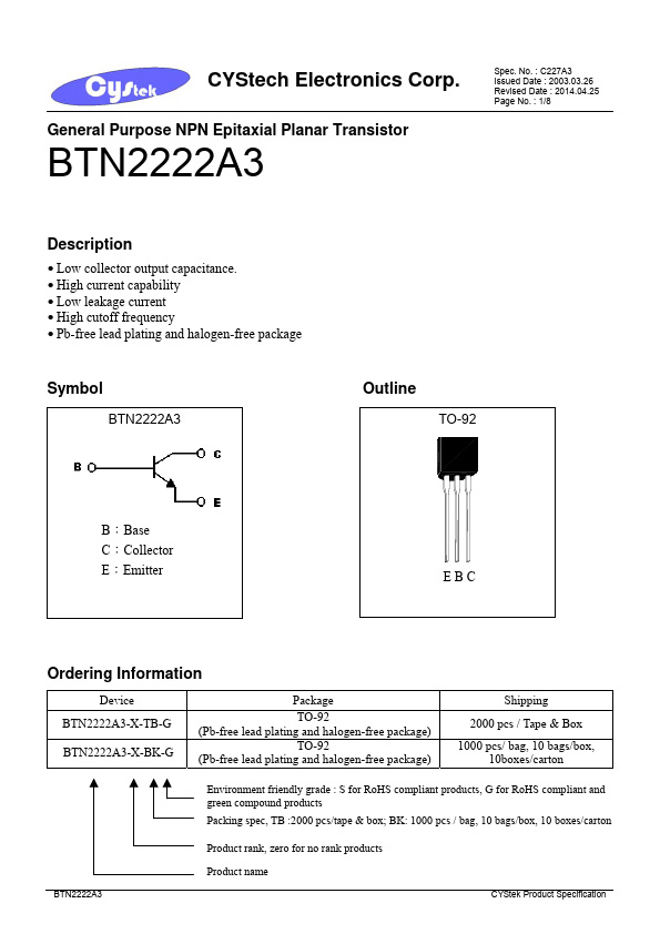 BTN2222A3