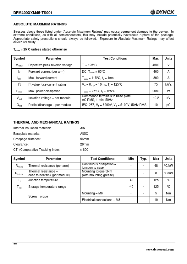 DFM400XXM45-TS001