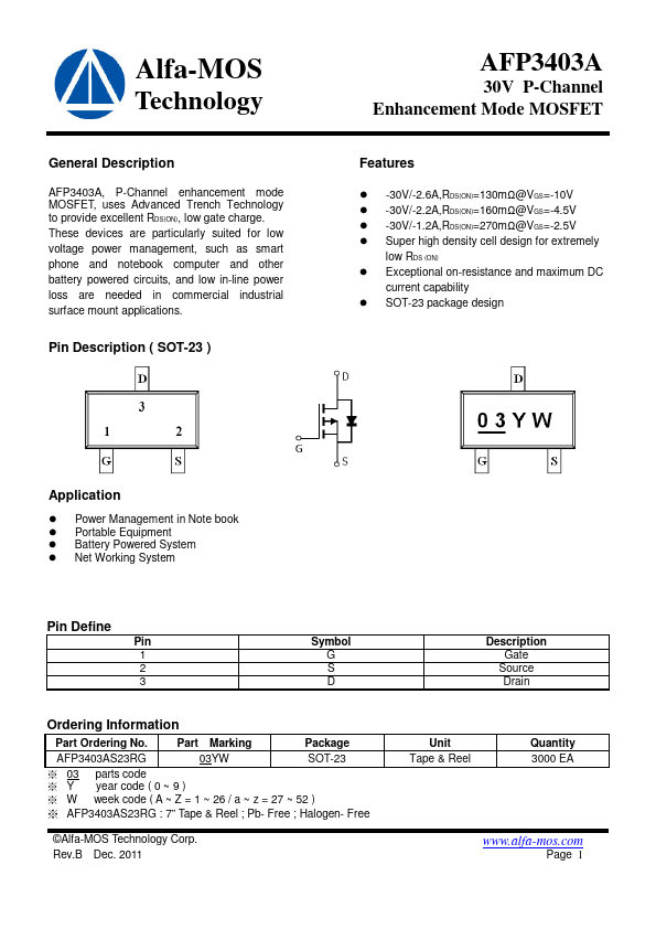 AFP3403A