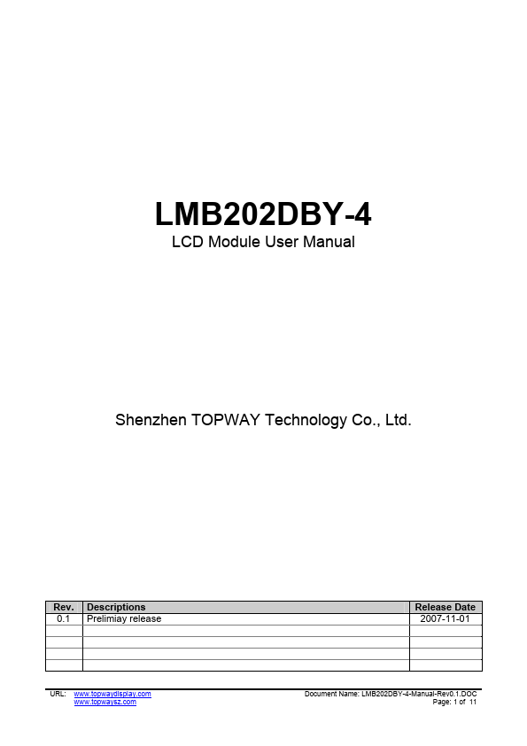LMB202DBY-4