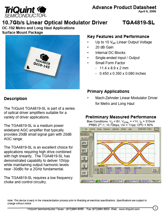 TGA4819-SL