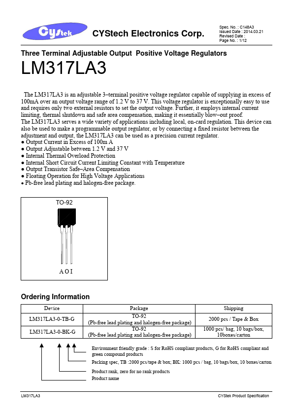 LM317LA3