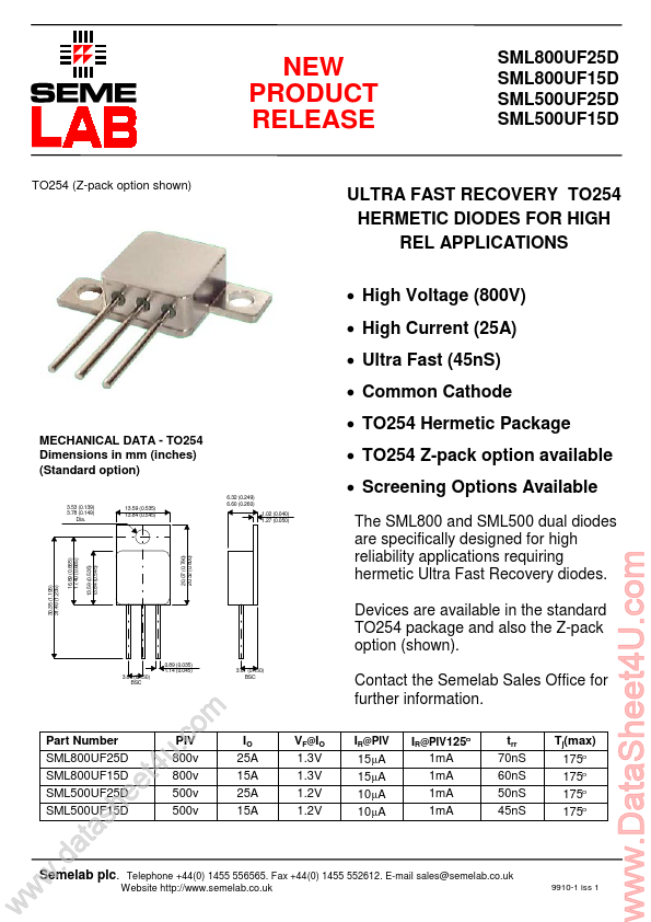 SML800UF25D