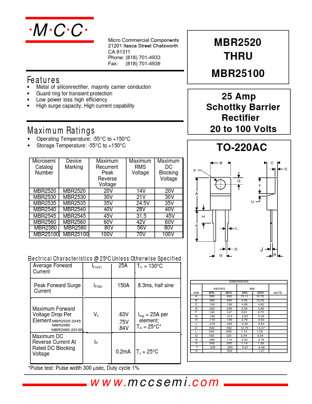 MBR2520