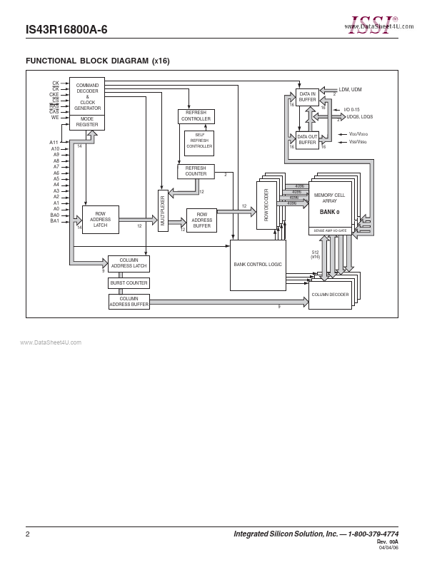 IS43R16800A-6