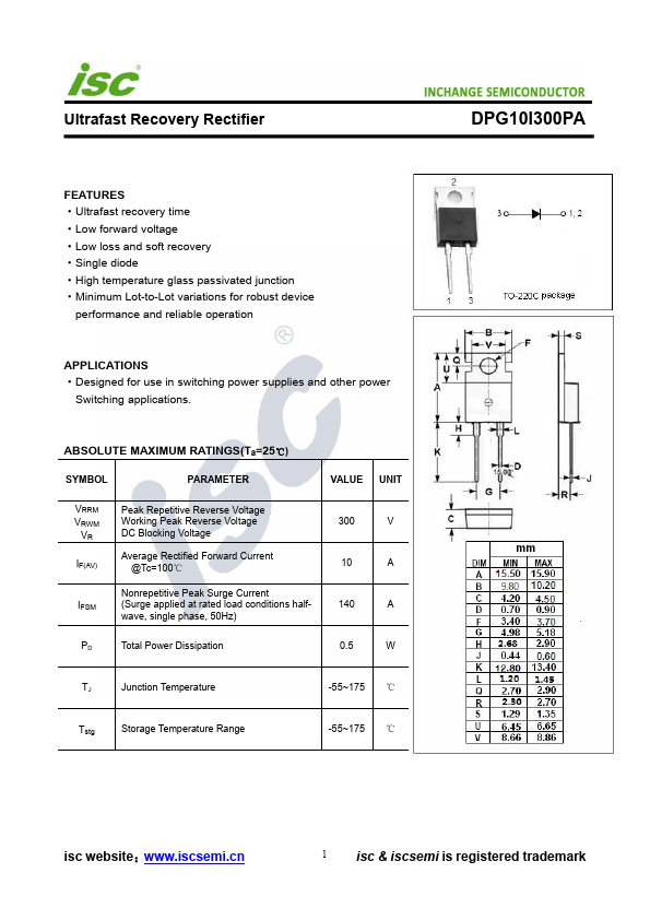 DPG10I300PA