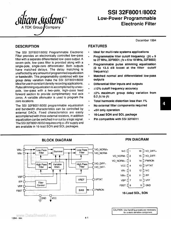 SSI32F8001