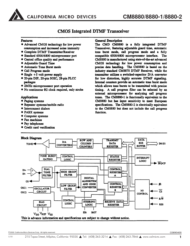 CM8880