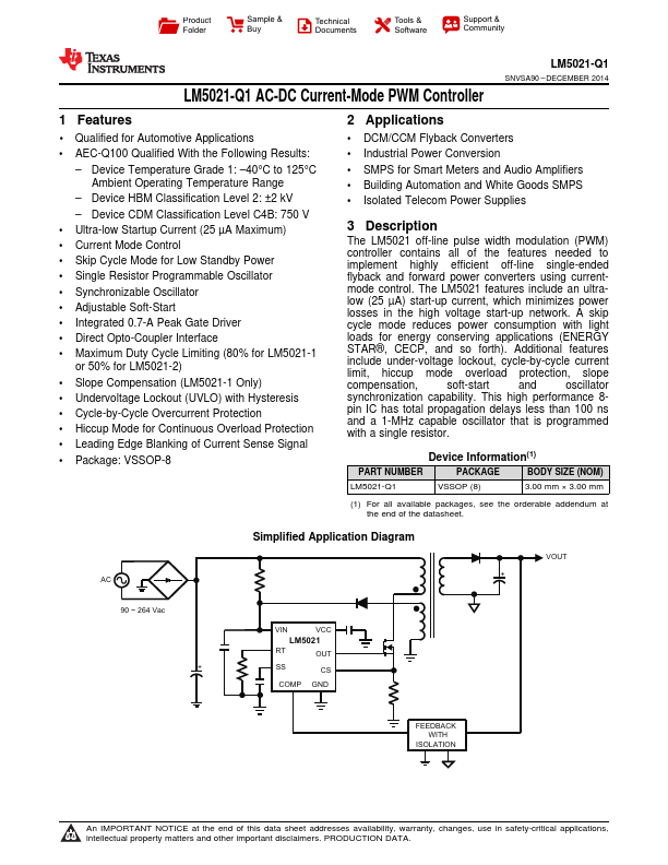 LM5021-Q1