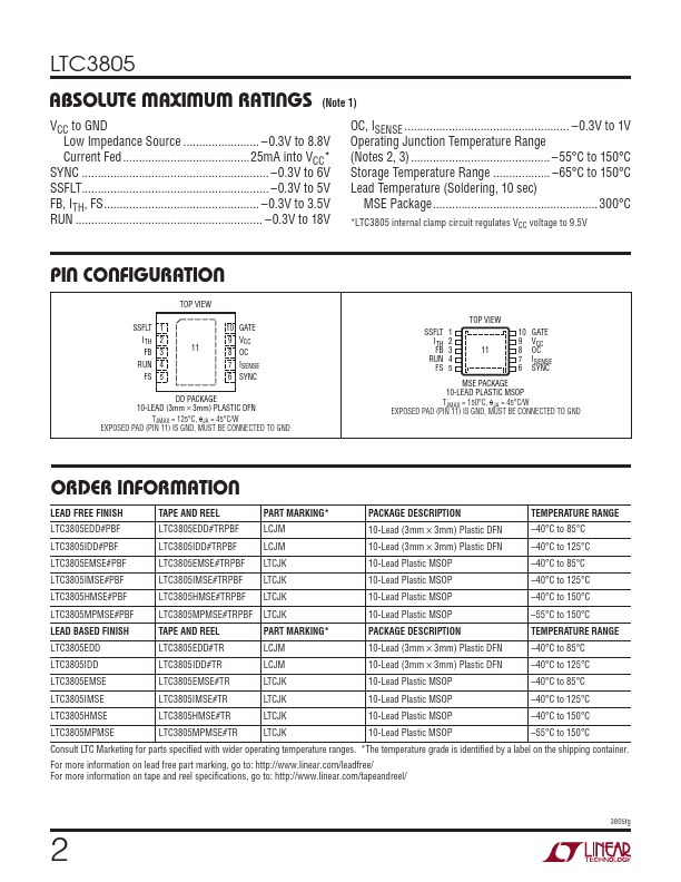 LTC3805