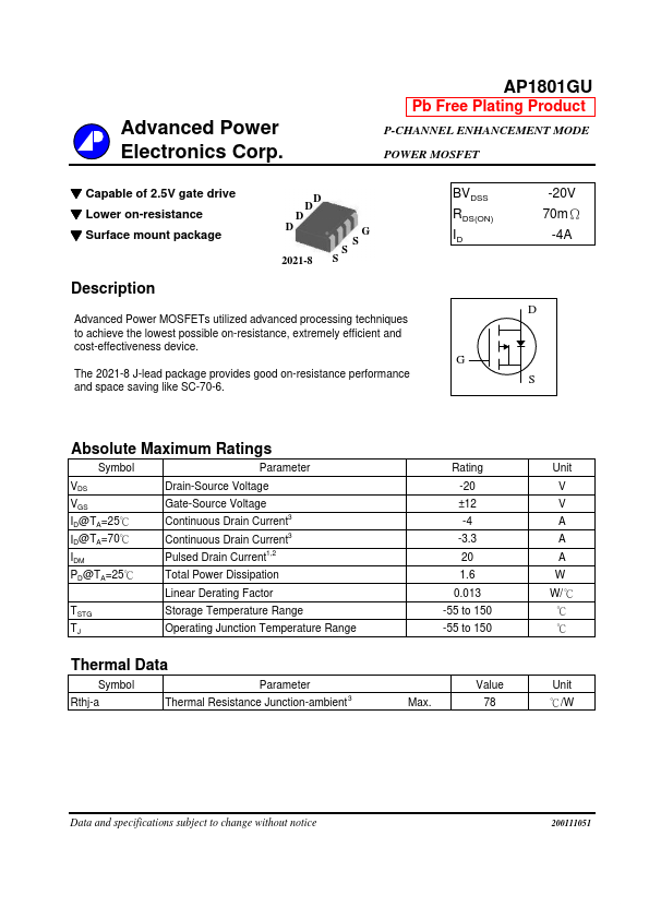 AP1801GU