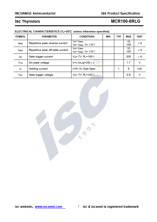 MCR100-6RLG