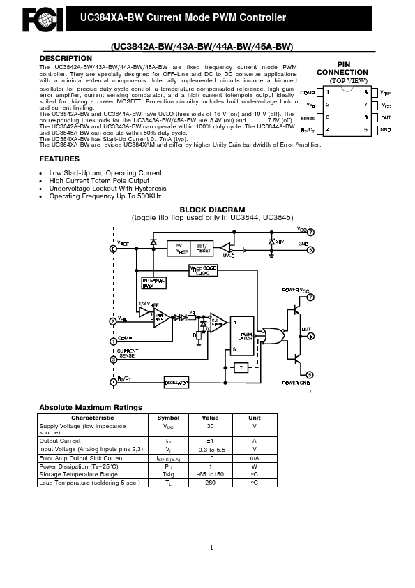 UC3843A-BW