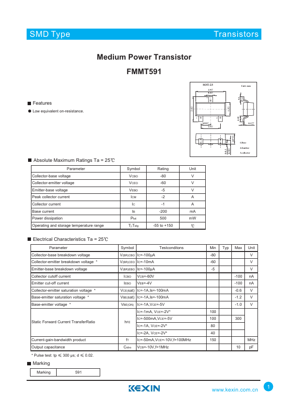 FMMT591