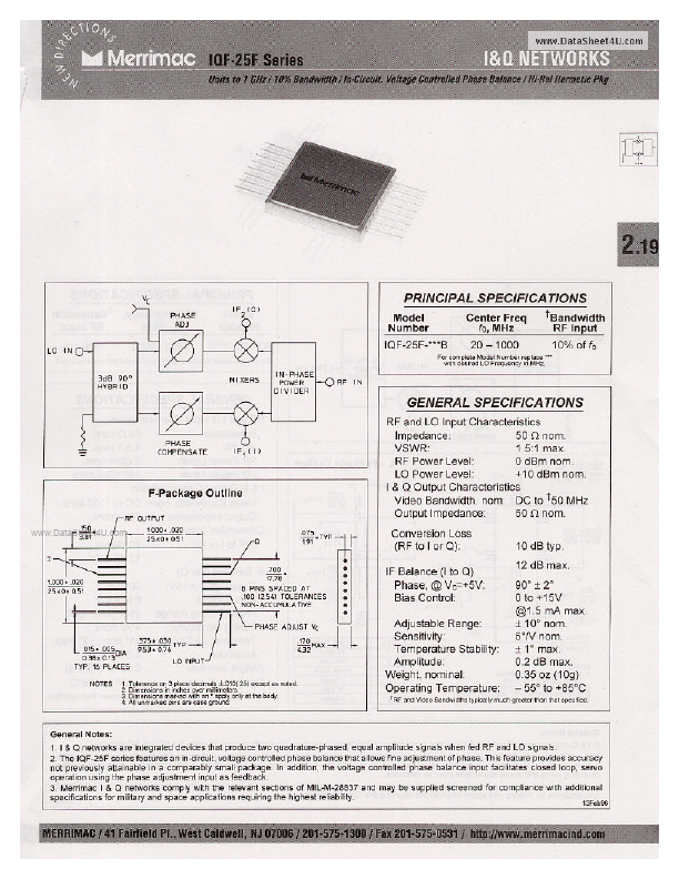 IQF-25F