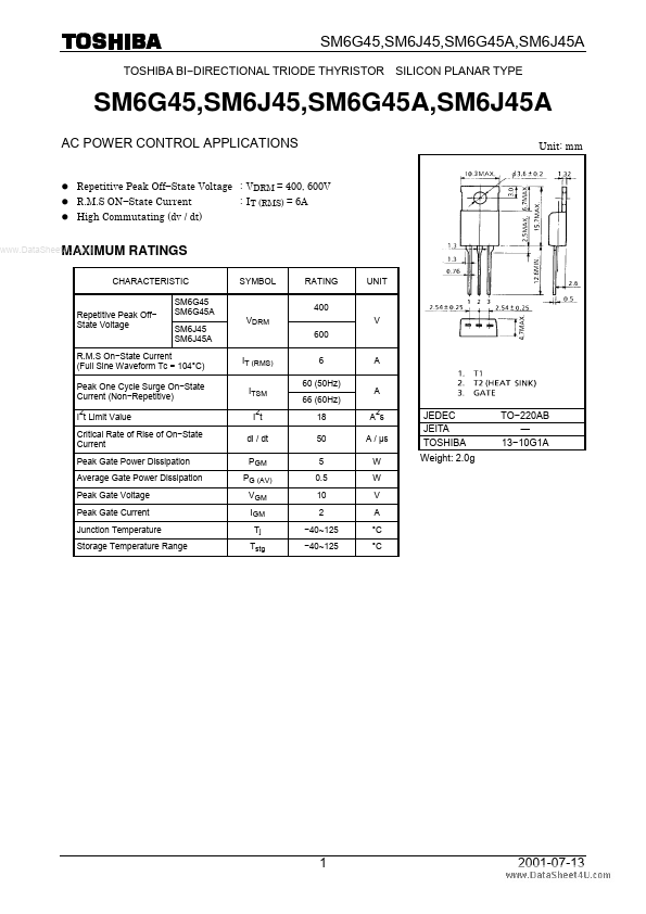 SM6J45A