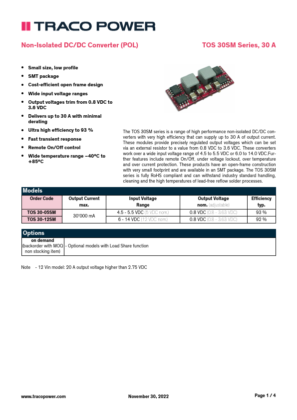 TOS30-12SM