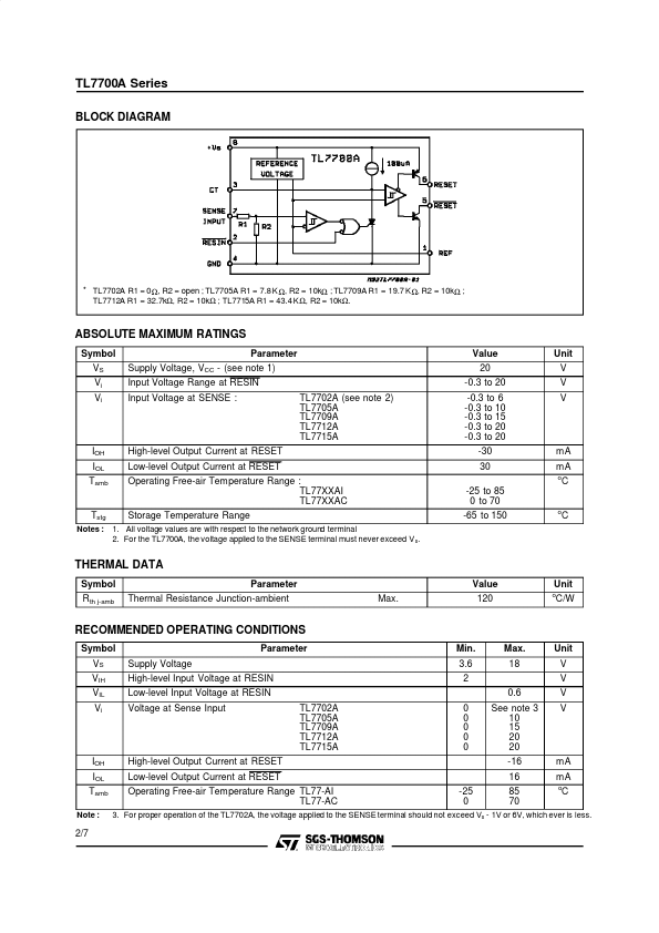 TL7702A