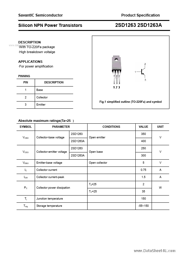 2SD1263A