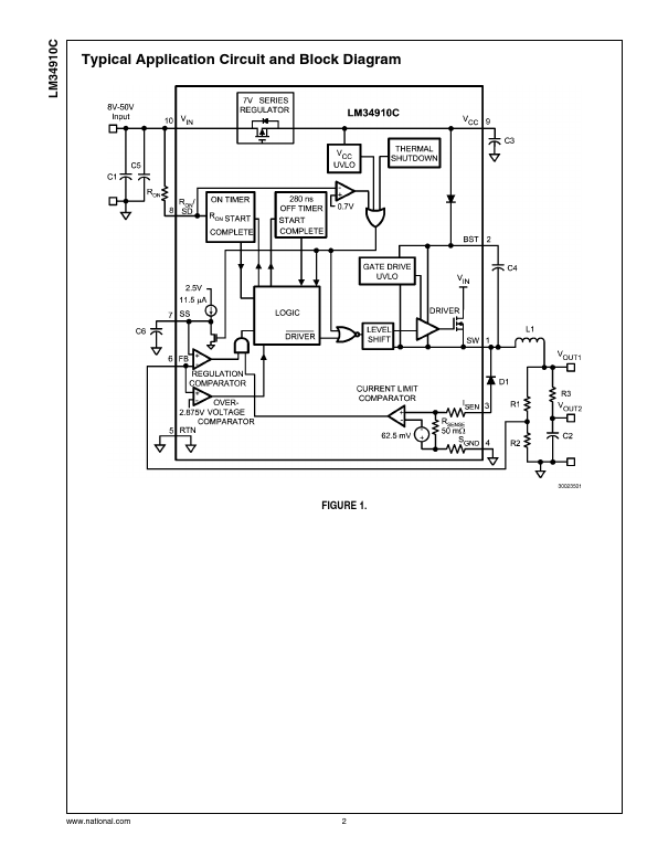 LM34910C