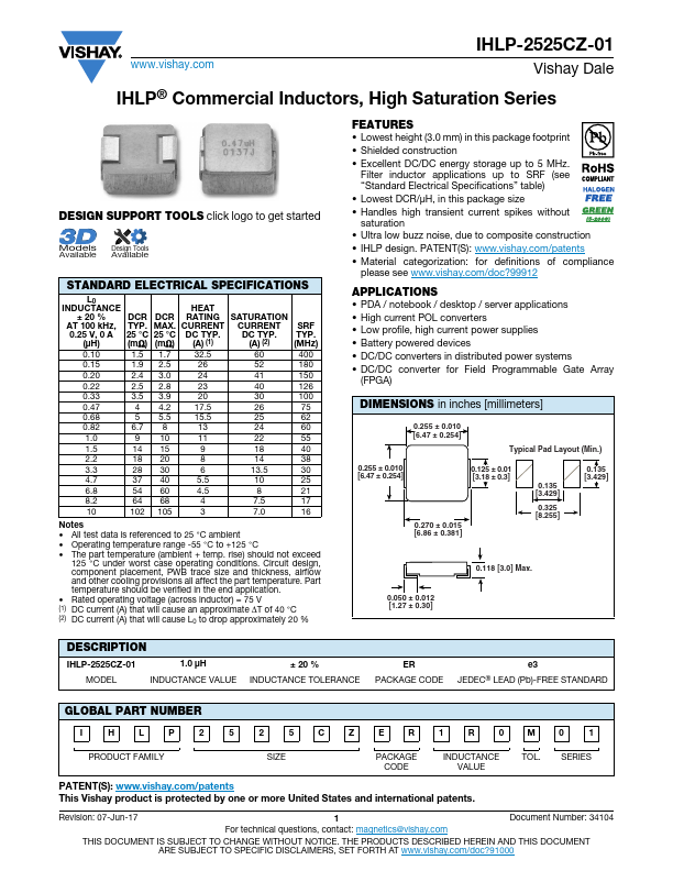 IHLP2525CZ-01