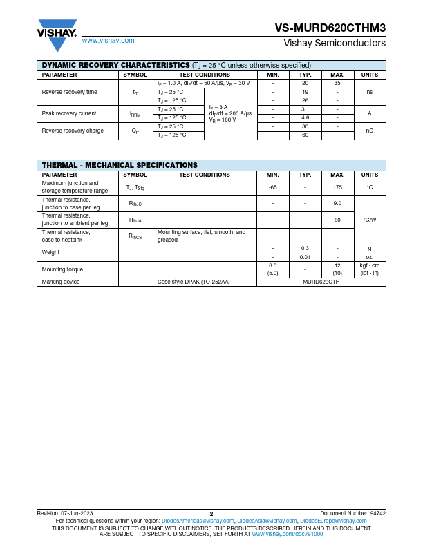 VS-MURD620CTHM3