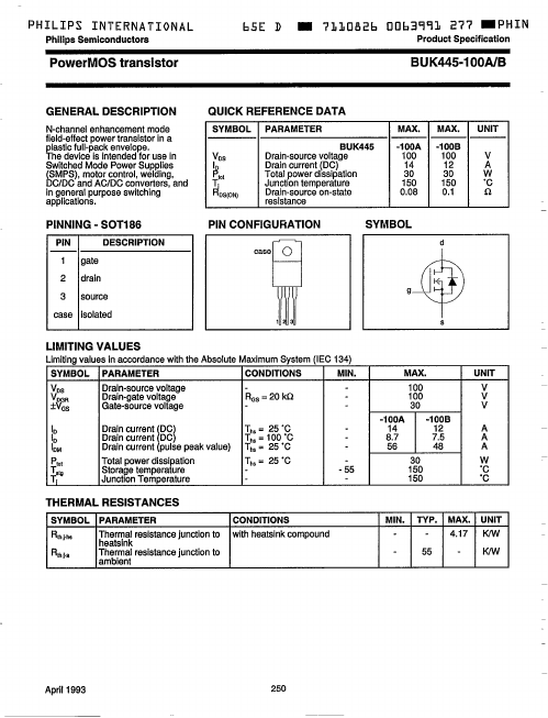 BUK445-100A