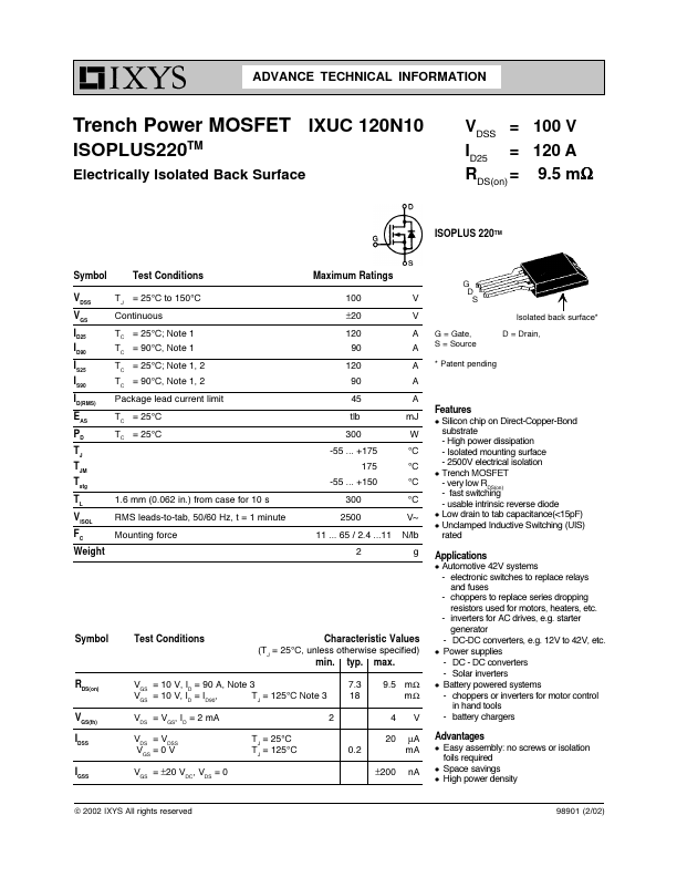 IXUC120N10