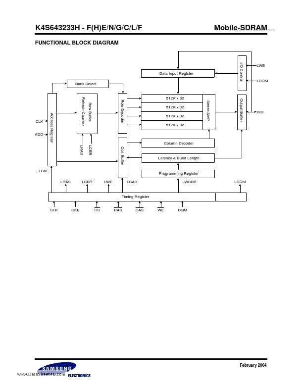 K4S643233H-FL