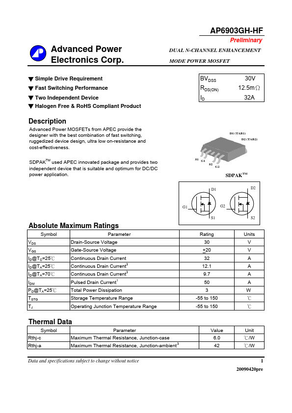 AP6903GH-HF